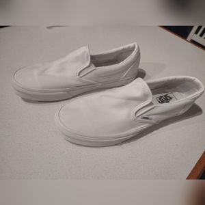 Men's white Van's size 13